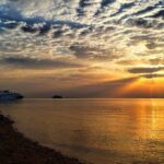 Sunset over Red Sea Hurghada, luxury accessible tour experience