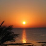 Sunset over Red Sea Hurghada, luxury accessible tour experience