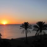 Sunset over Red Sea Hurghada, luxury accessible tour experience