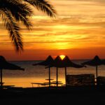 Sunset over Red Sea Hurghada, luxury accessible tour experience