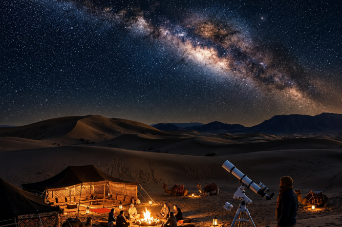 Hurghada Stargazing Adventure – Desert Safari, Camel Ride, Bedouin Dinner & Telescope Experience